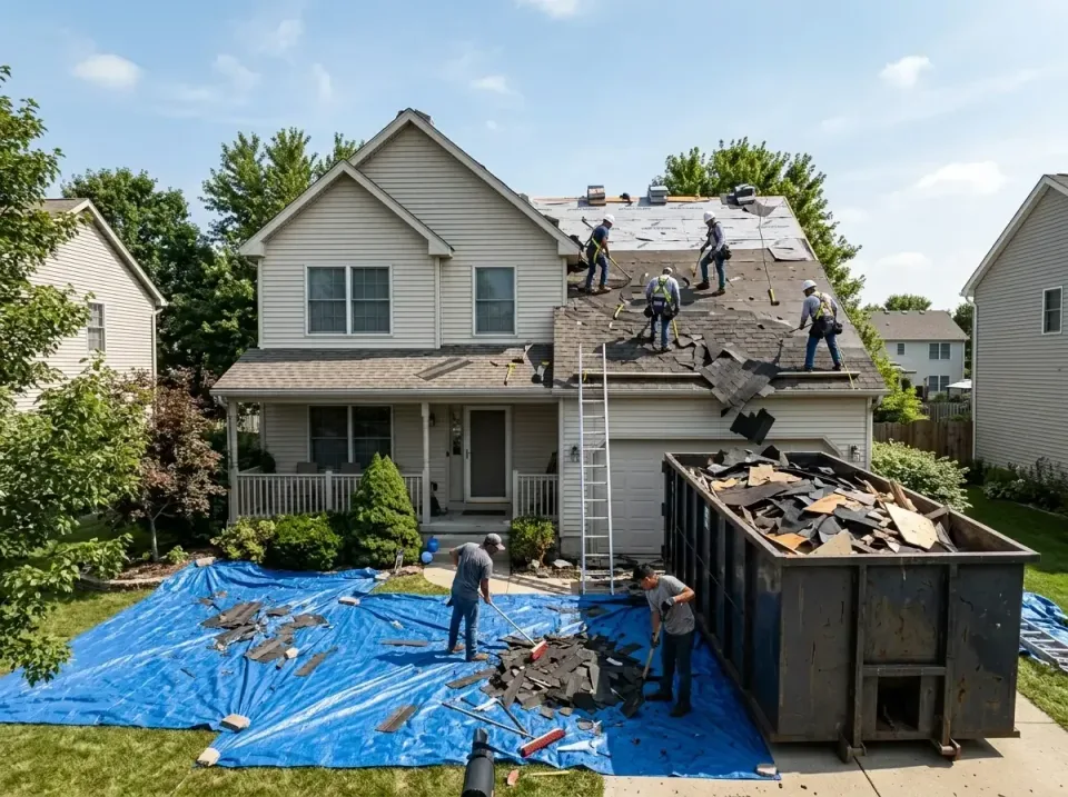 roof-replacement-debris-remova-004 — frequently asked questions, Cheapest Dumpster Rentals in Marengo, IL